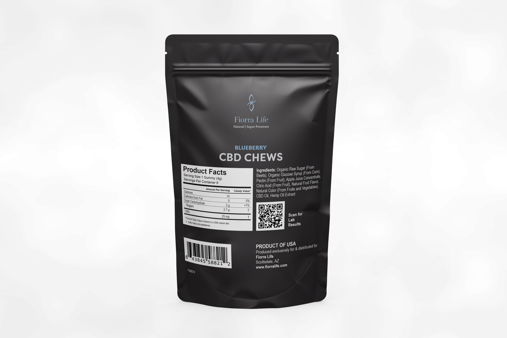 CBD Chews Blueberry - 12 pcs