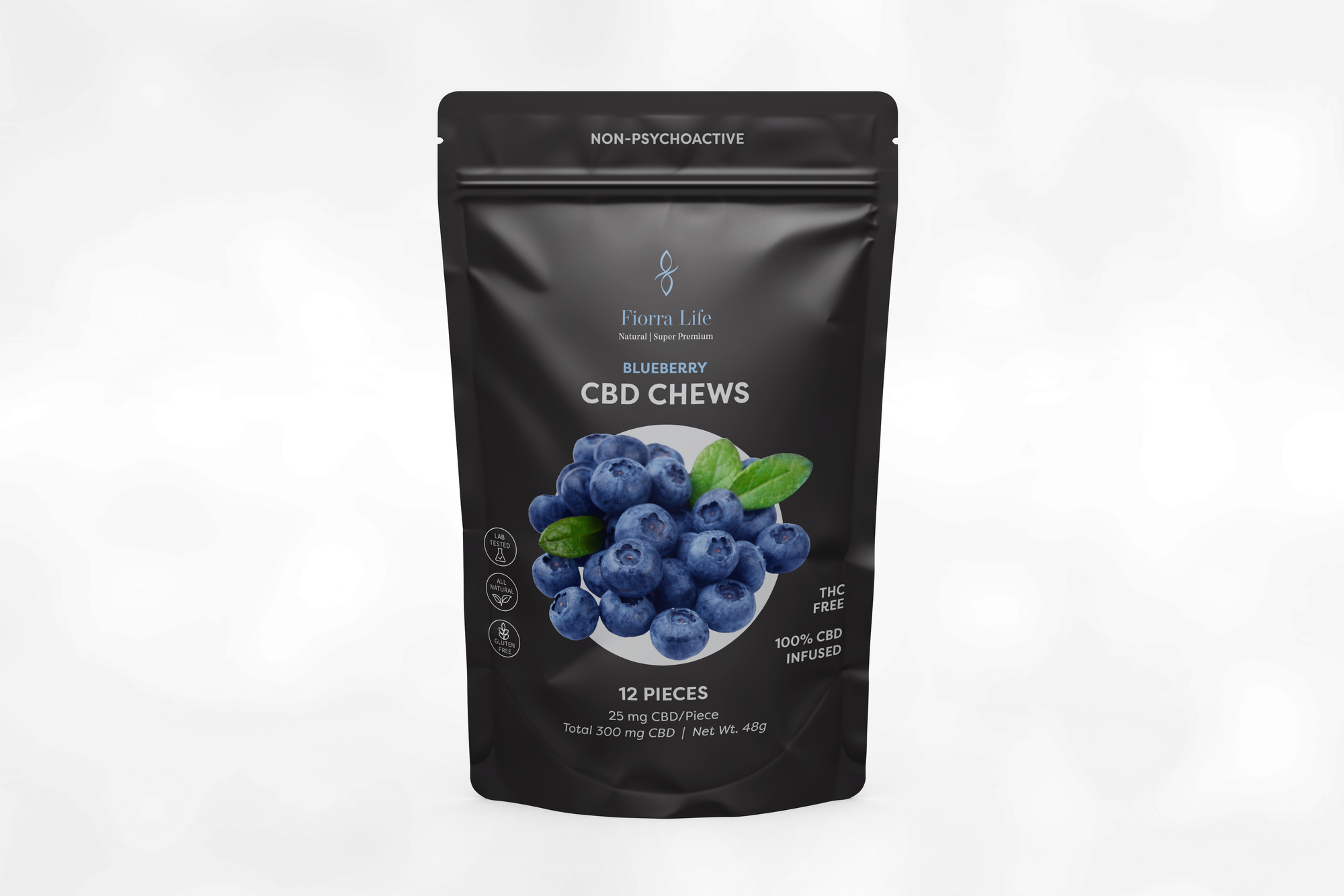 CBD Chews Blueberry - 12 pcs